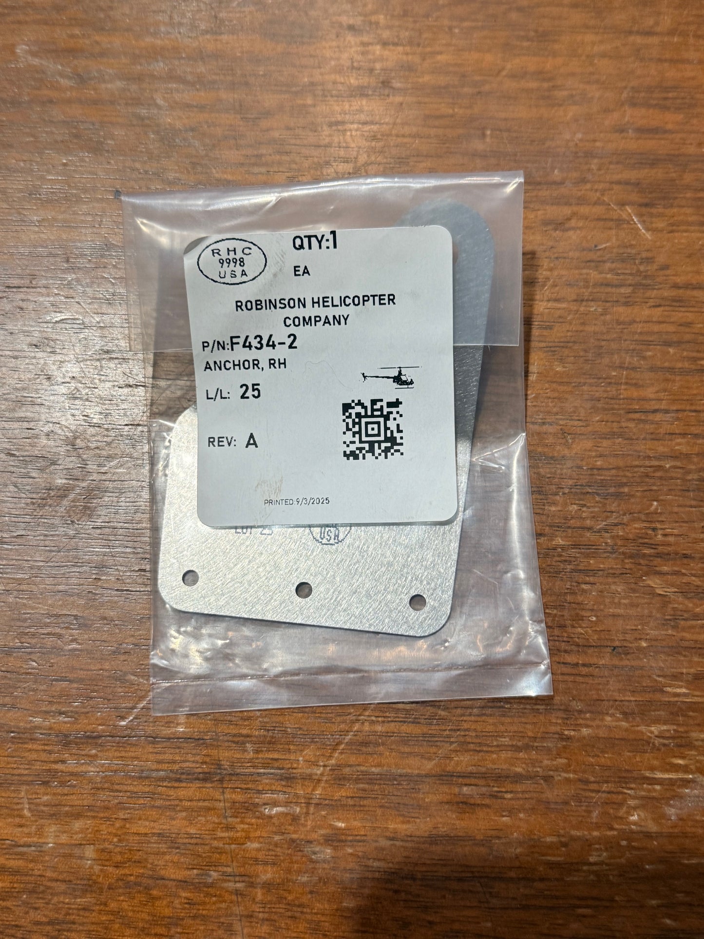F434-2 ANCHOR, RH