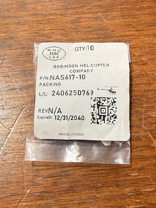 NAS617-10 PACKING