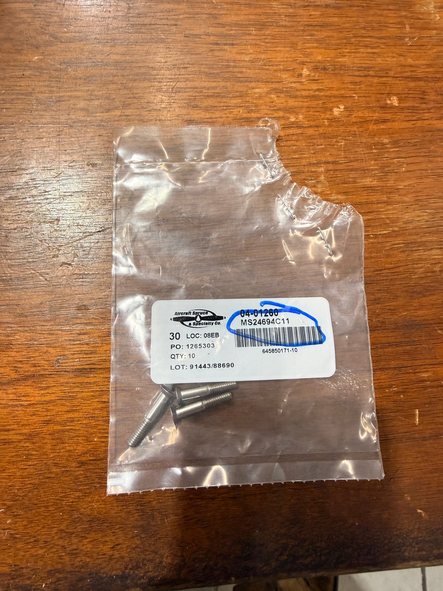 MS2469C11 SCREW