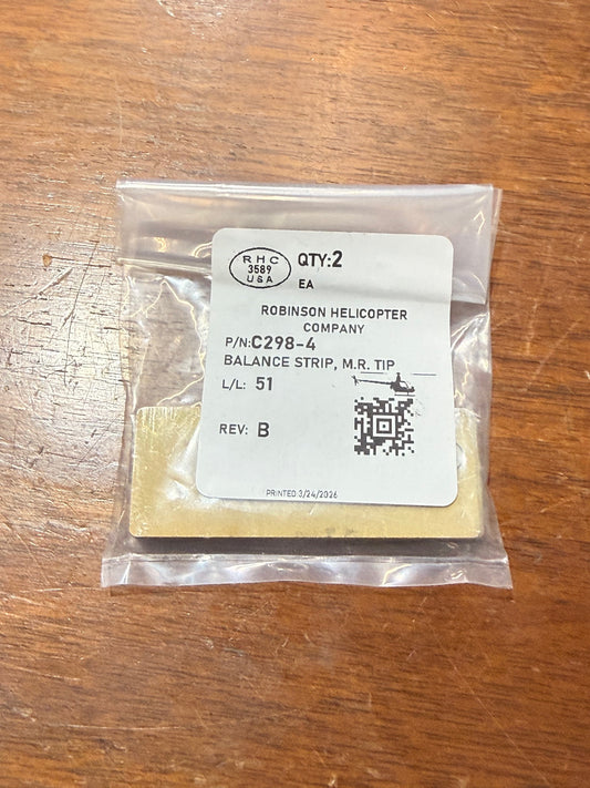 C298-4 BALANCE STRIP, M.R TIP