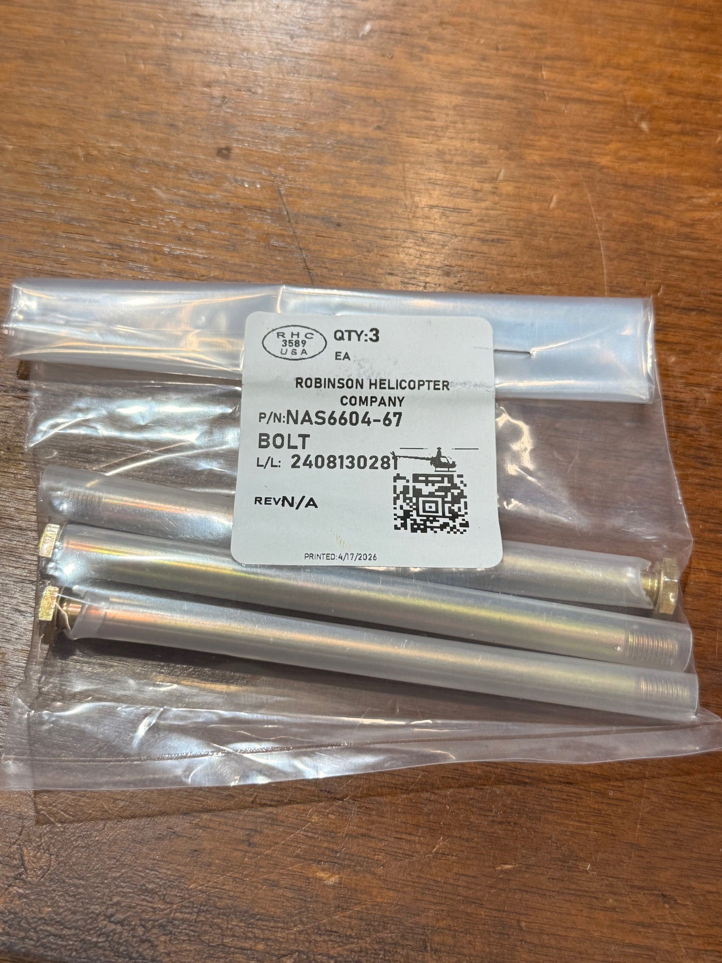 NAS6604-67 BOLT