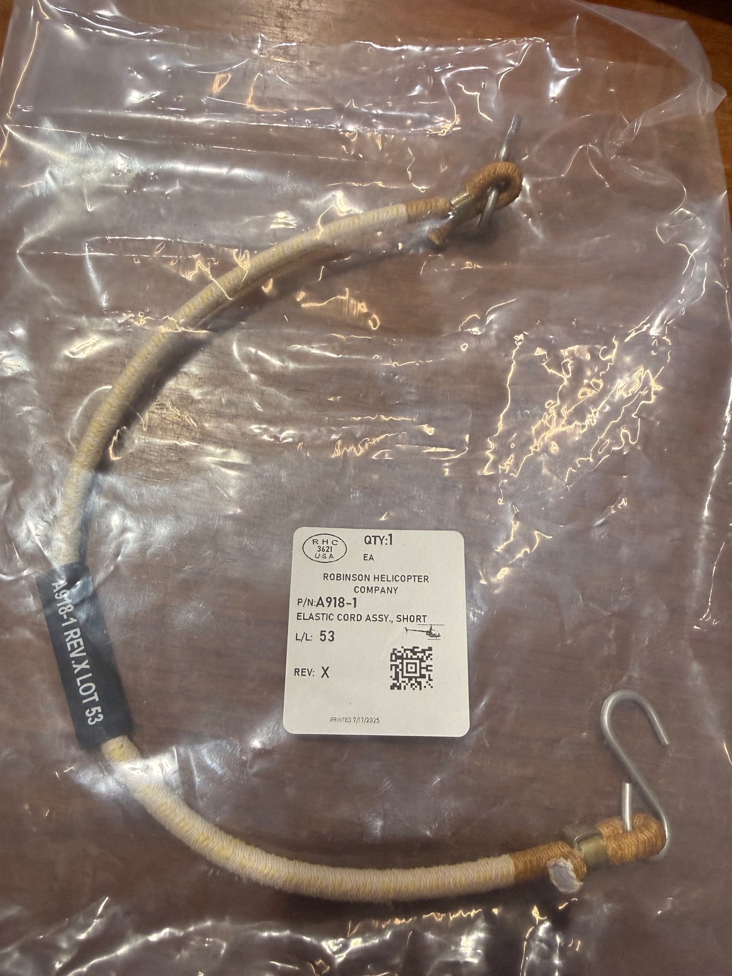 A918-1 ELASTIC CORD ASSY