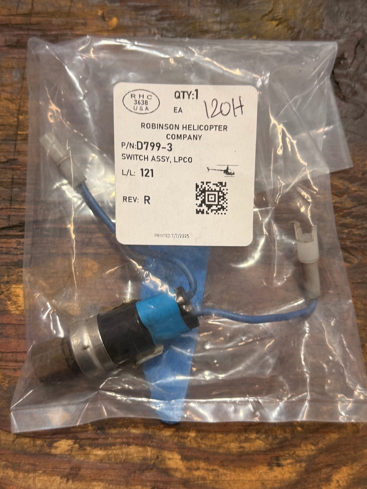 D799-3 SWITCH ASSY