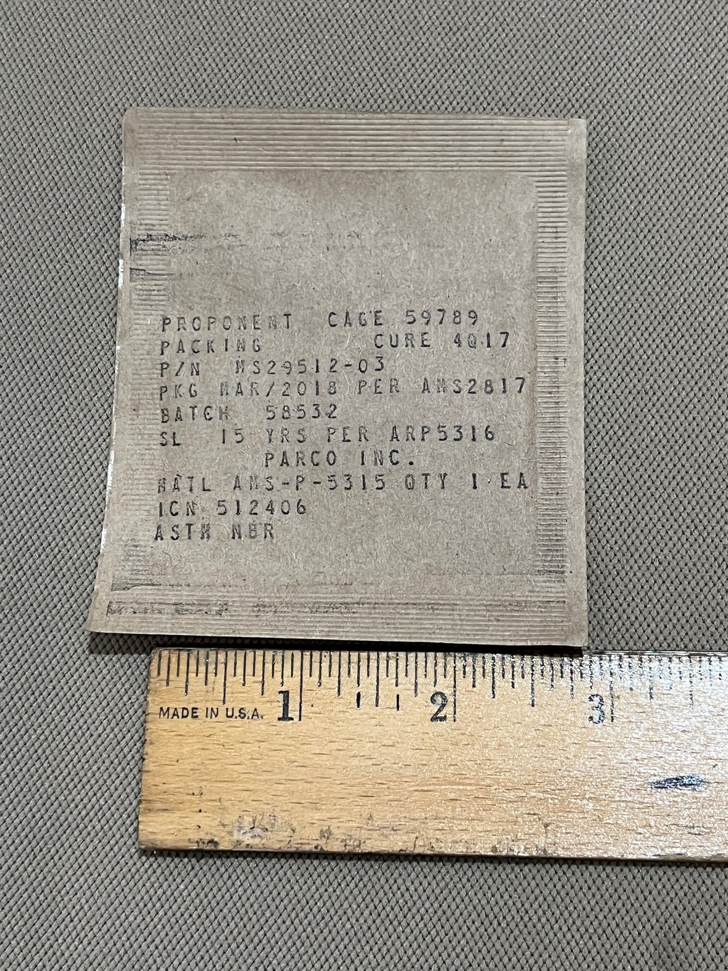 MS29512-03 ORING