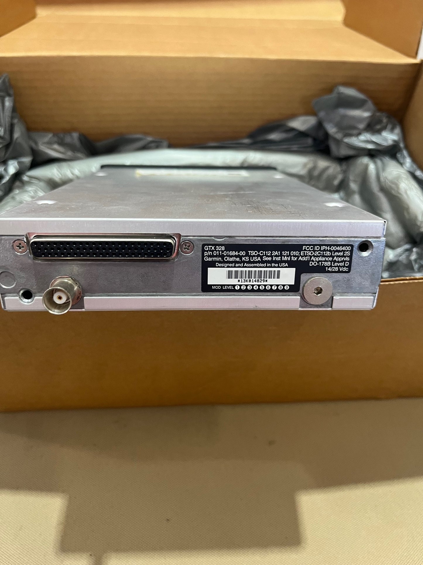 011-01684-00 GARMIN GTX 328 TRANSPONDER
