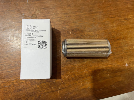F651-2 FILTER, PUROLATOR