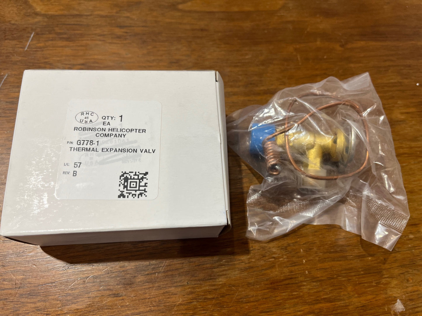 G778-1 THERMAL EXPANSION VALVE