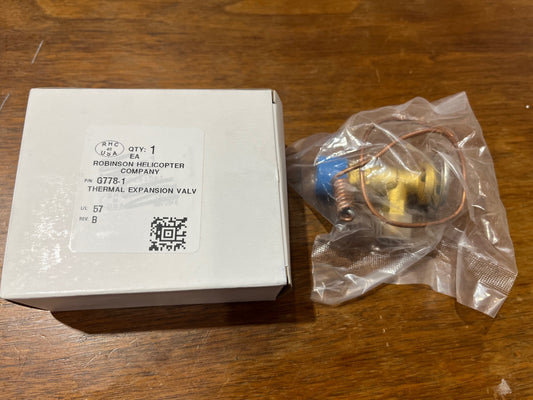 G778-1 THERMAL EXPANSION VALVE