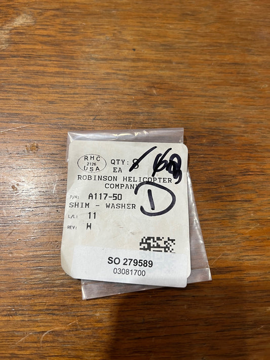 A117-50 SHIM - WASHER