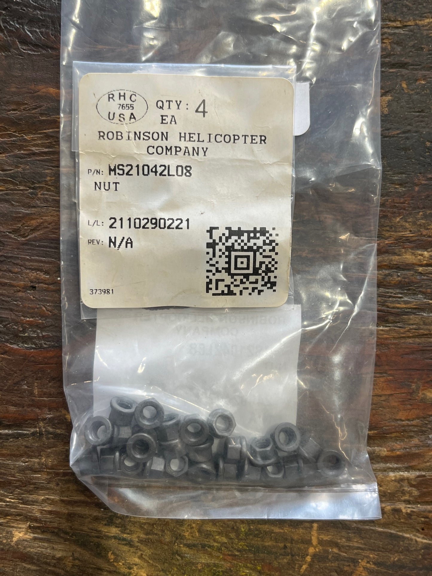 MS21042L08 NUT