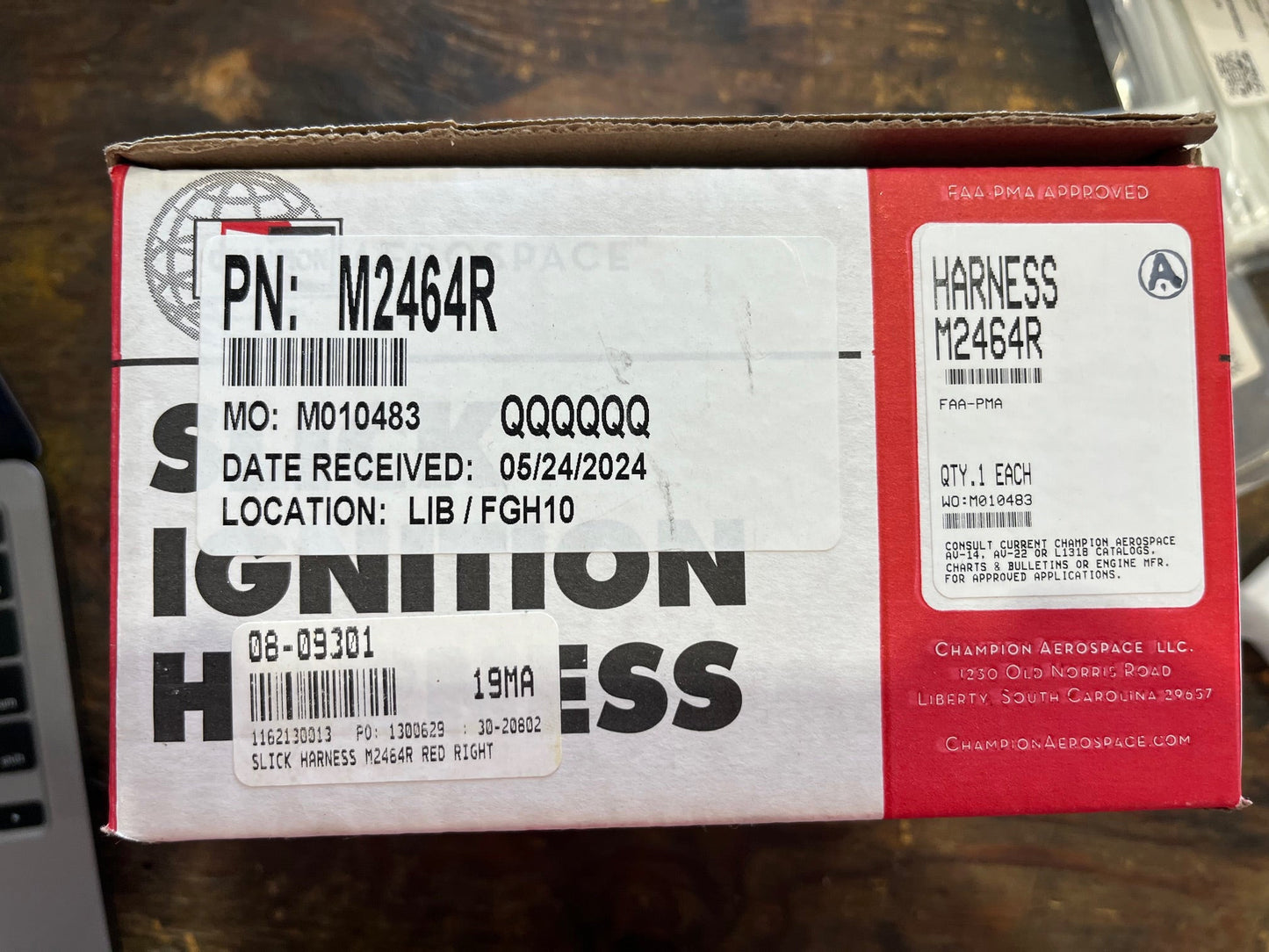 M2464R IGNITION HARNESS