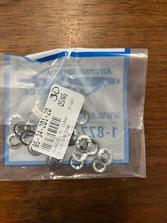 85-34-201-20 PUSH ON RETAINER