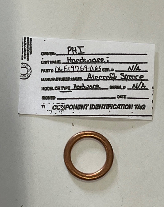 06E19769-0.63 GASKET, CRUSH 5/8