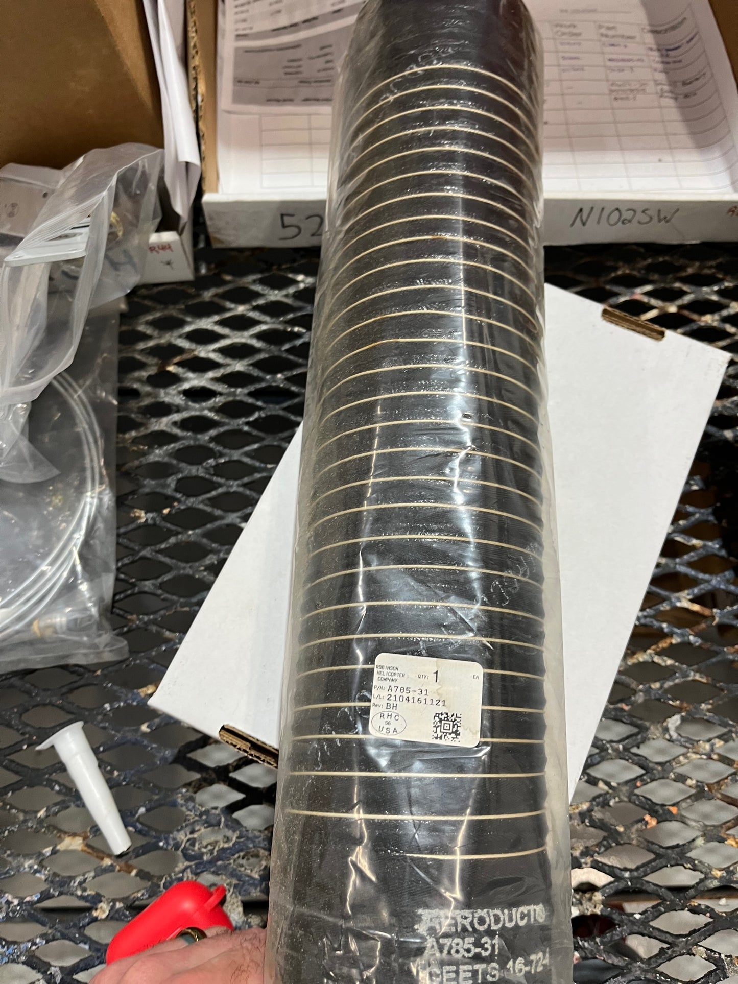 A785-31 HOSE - AIR DUCT