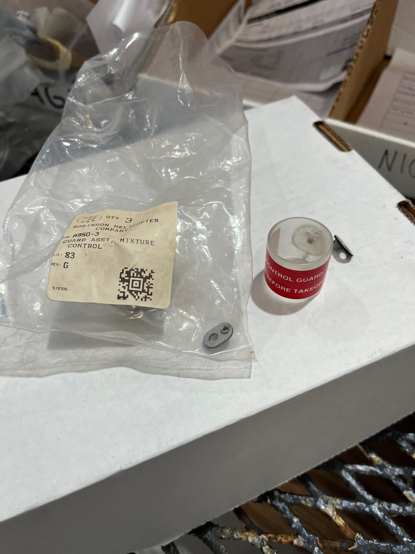 A950-3 FUEL MIX GUARD ASSY