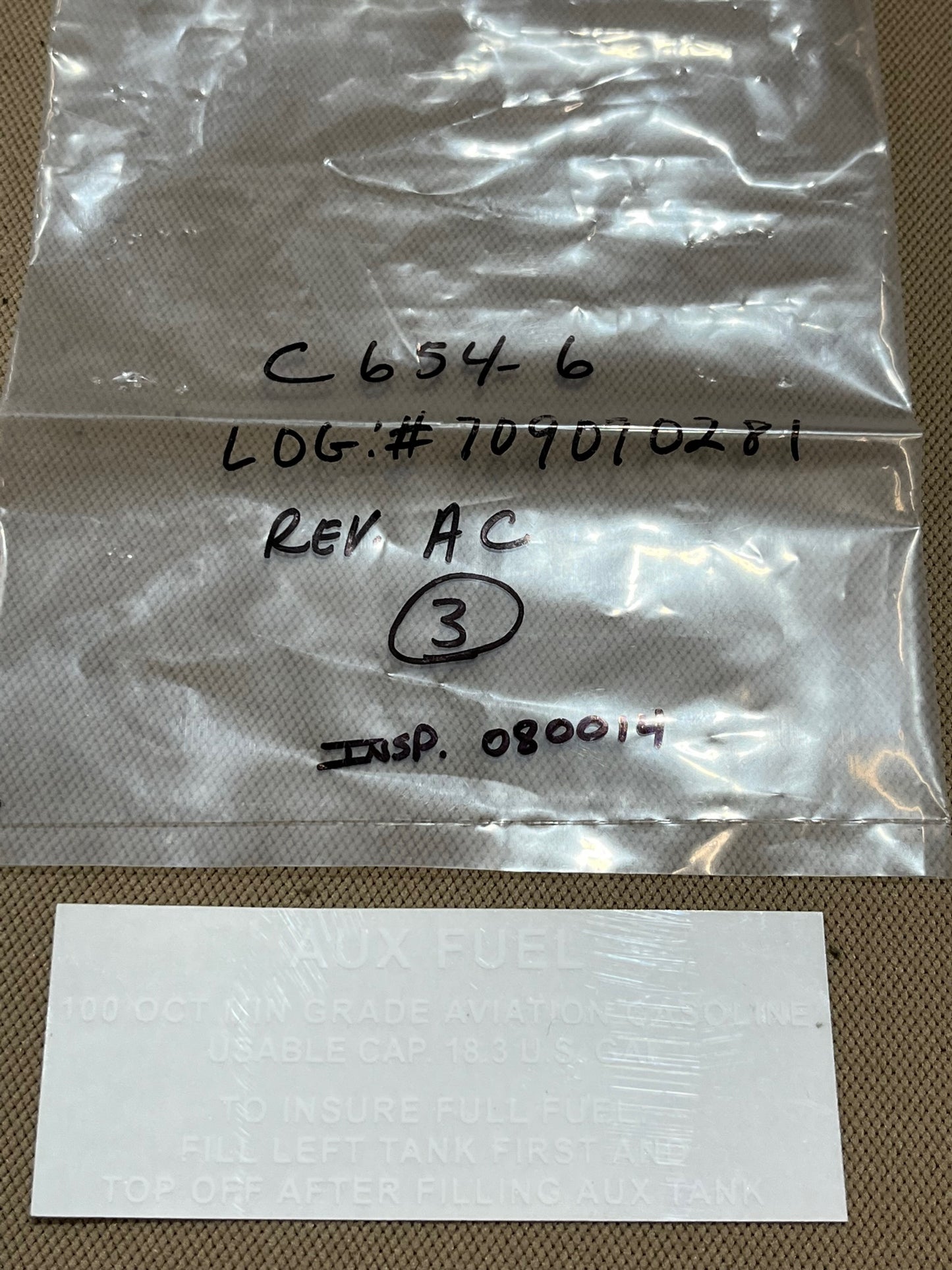C654-6 AUX FUEL