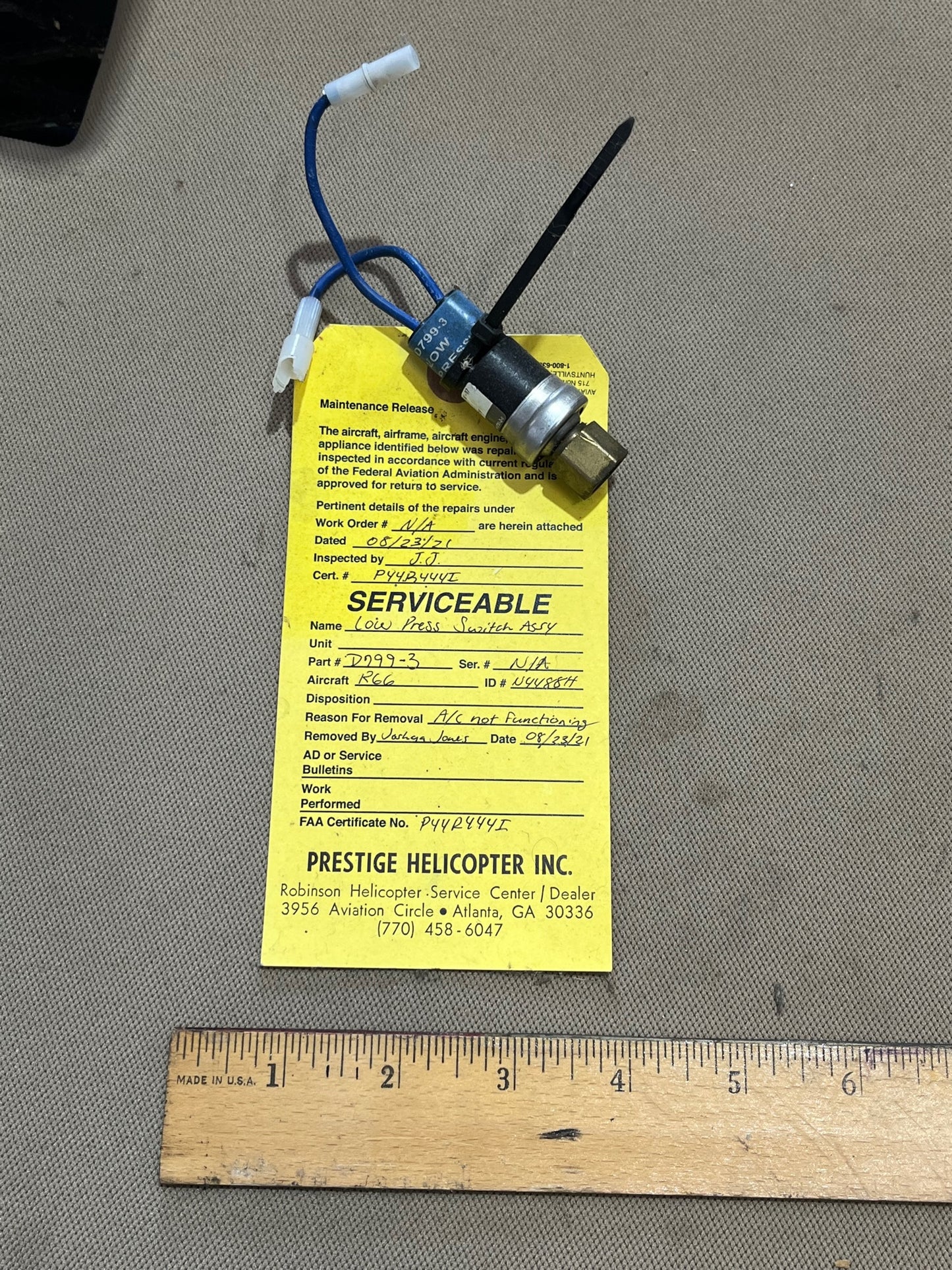 D799-3 SWITCH ASSY