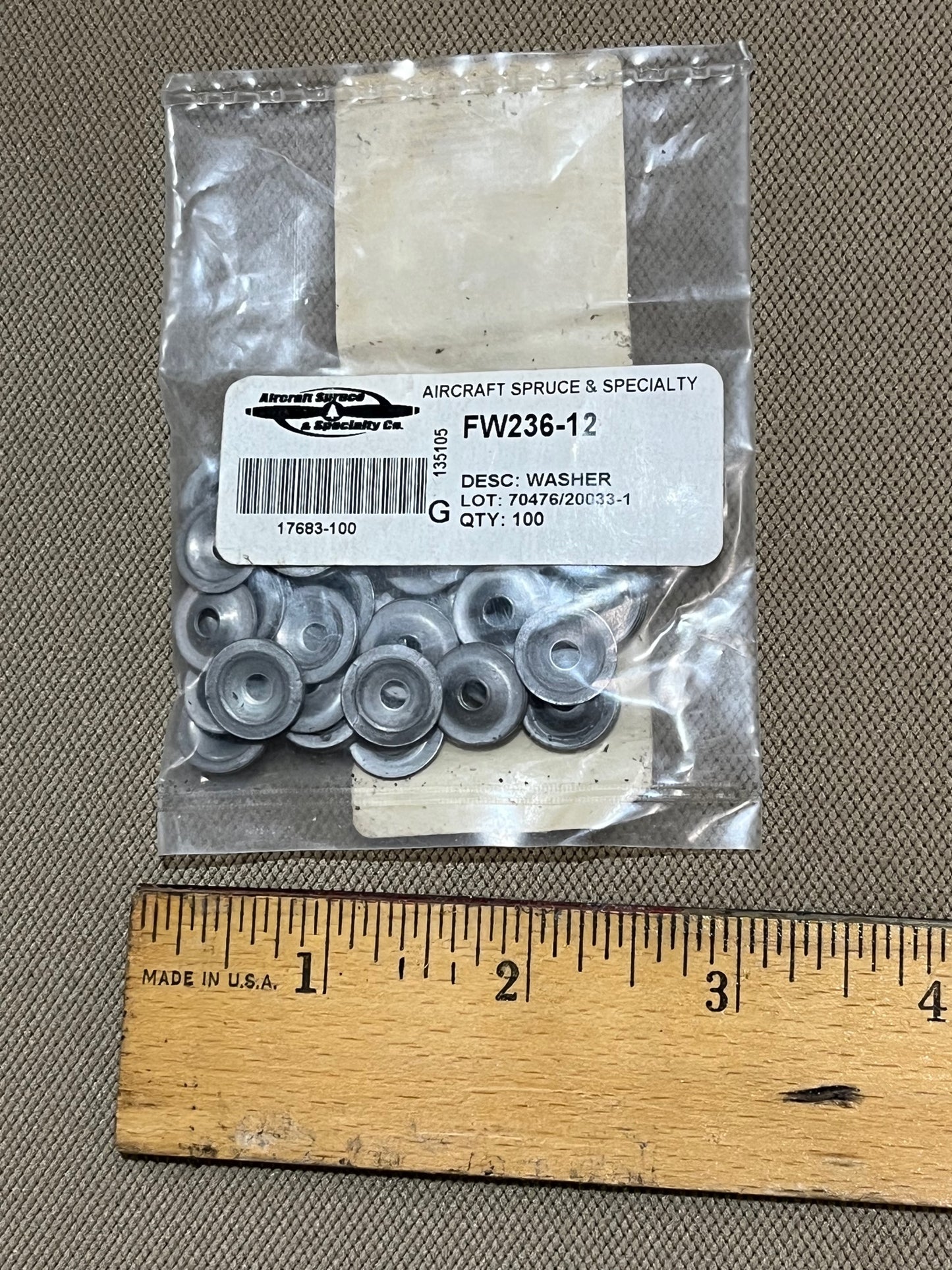 FW236-12 WASHER