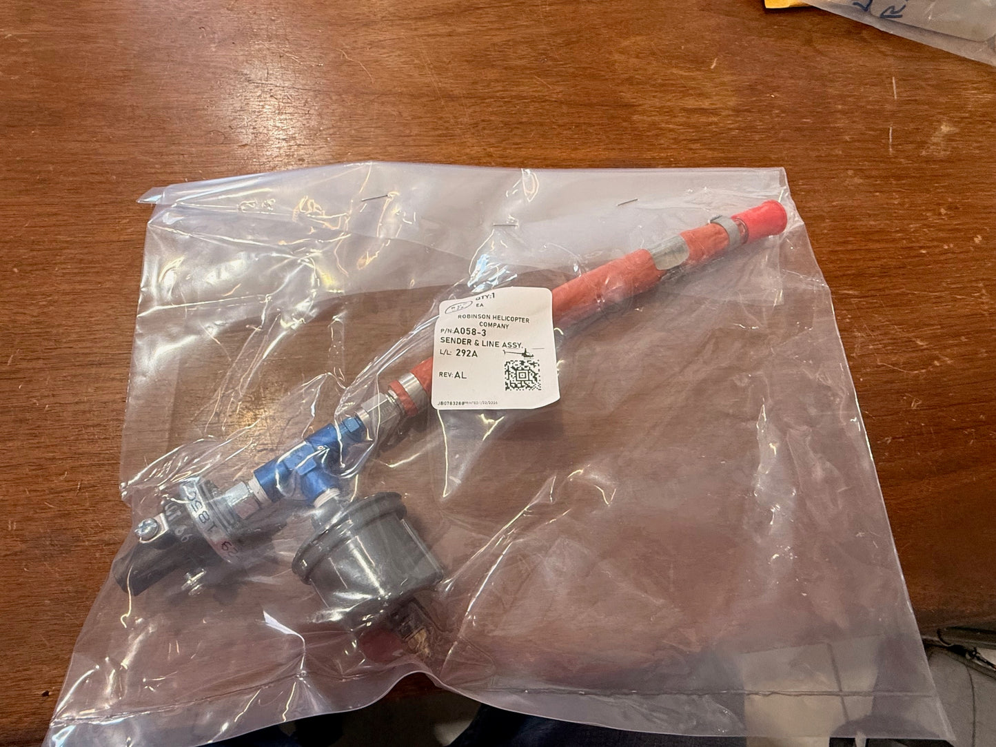 A058-3 SENDER & LINE ASSY