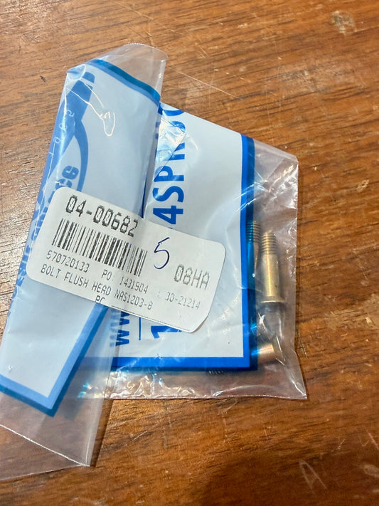 NAS1203-8 BOLT FLUSH HEAD