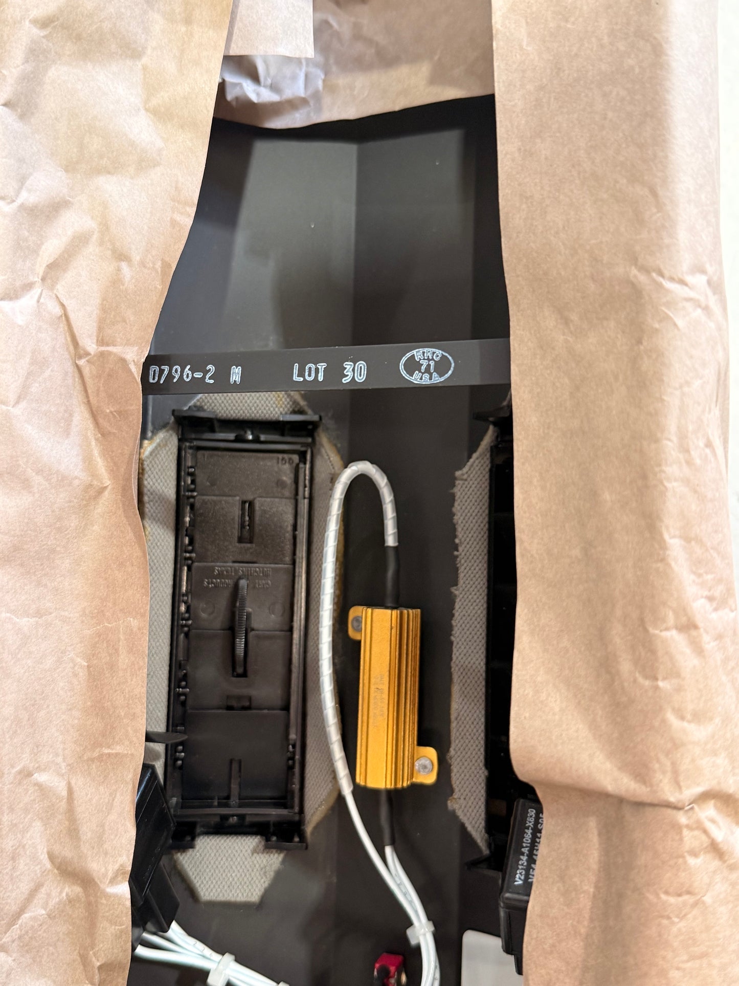 D796-2 DUCT ASSY - A/C W/O CAMERA
