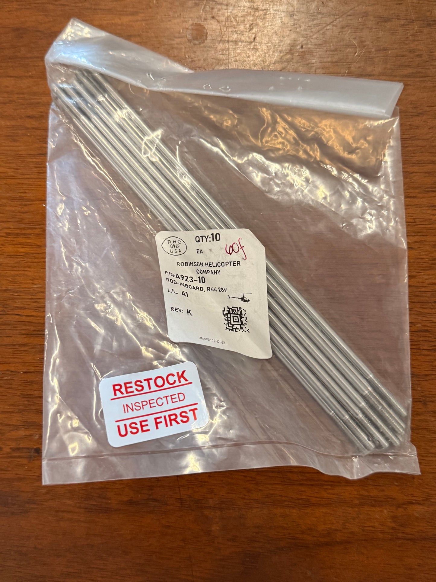 A923-10 ROD, BATTERY