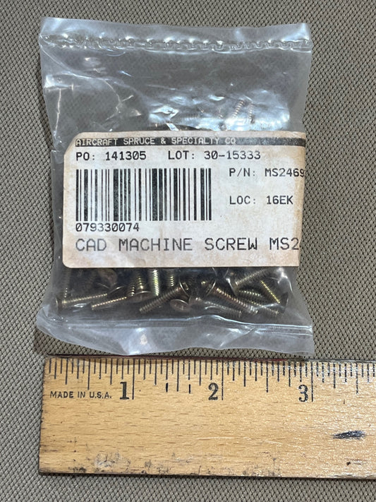 MS24693-S29 MACHINE SCREW