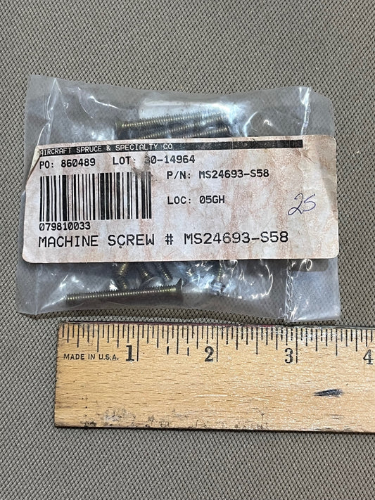 MS24693-S58 SCREW