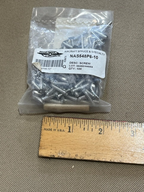 NAS548P6-10 SCREW