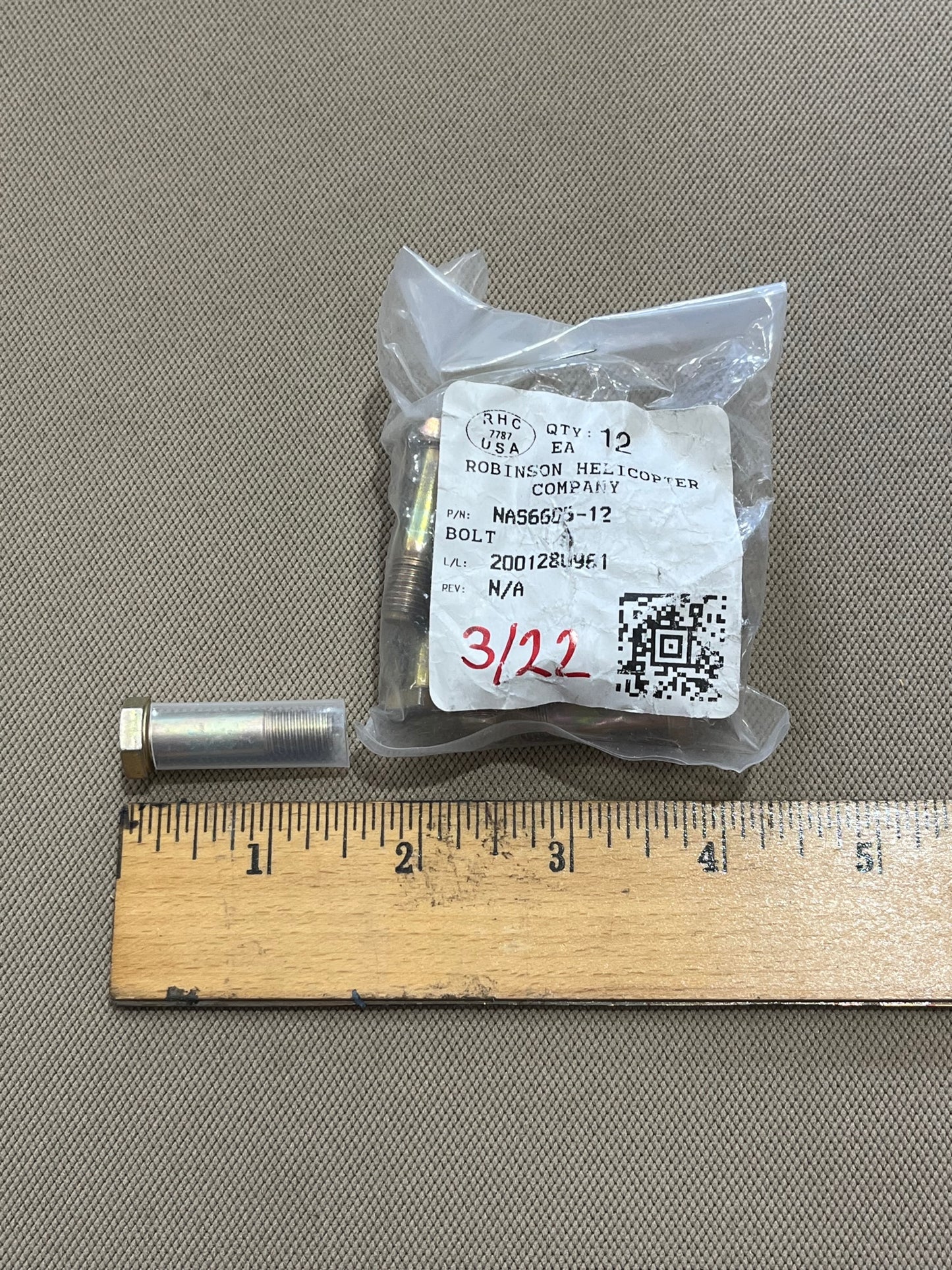 NAS6605-12 BOLT