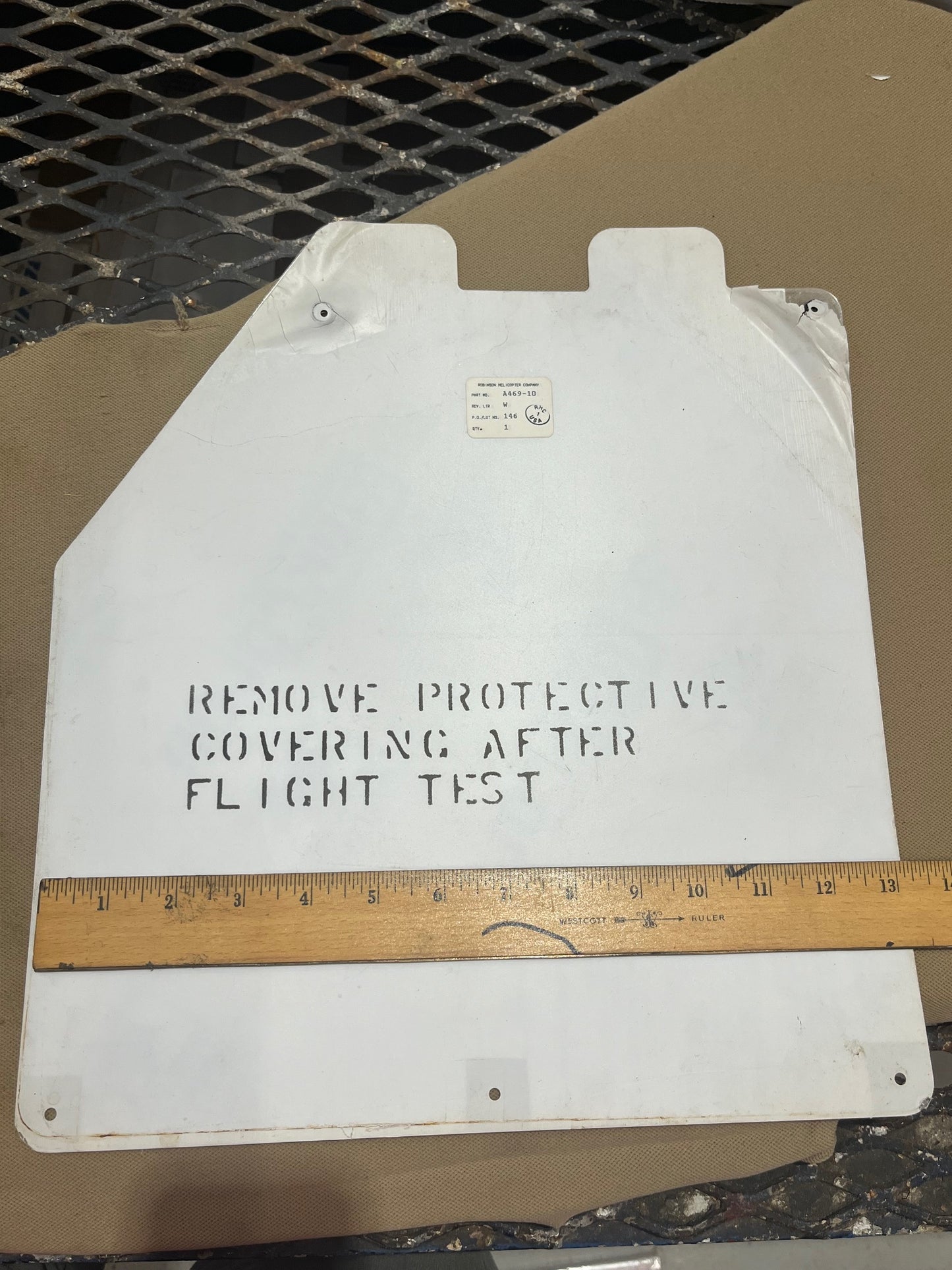 A469-10 SCUFF PLATE