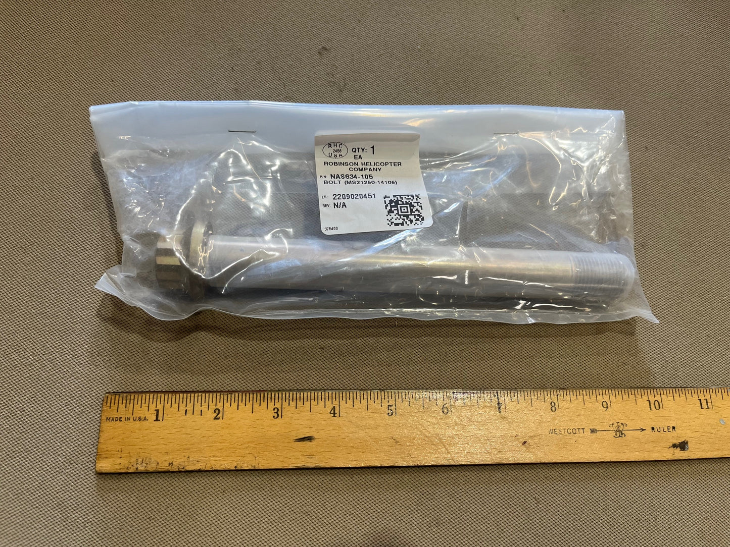 NAS634-105 MR BLADE BOLT