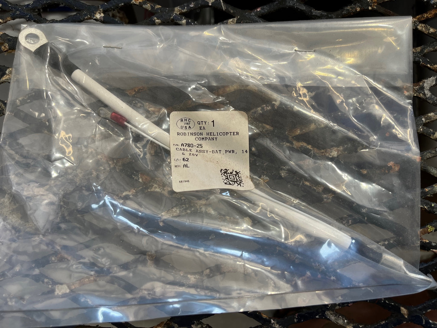 A780-25 CABLE ASSY.