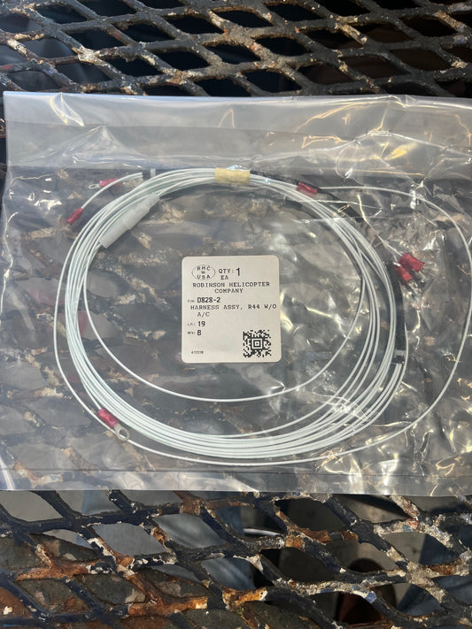 D828-2 HARNESS ASSY, R44 W/O A/C