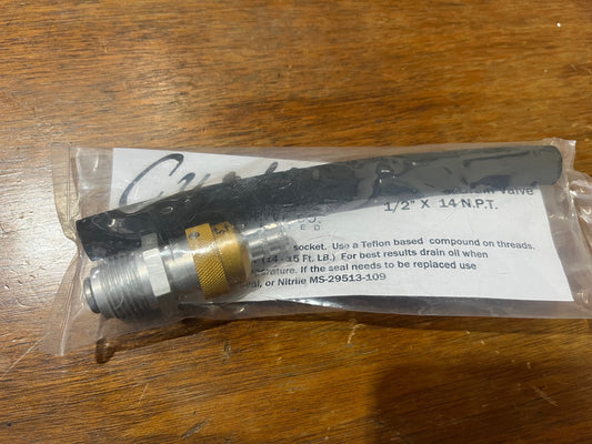 B367-1 DRAIN VALVE