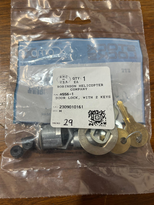 A556-1 DOOR LOCK, WITH 2 KEYS
