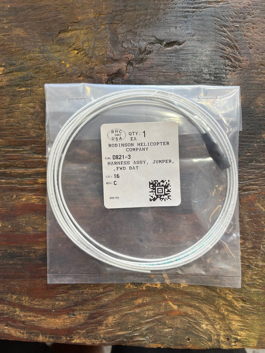 D821-3 HARNESS ASSY, JUMPER, FWD BAT