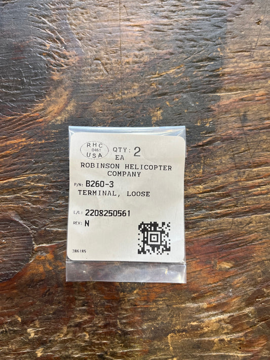 B260-3 TERMINAL, LOOSE