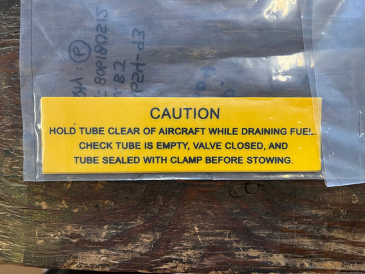 A654-93 DECAL, CAUTION