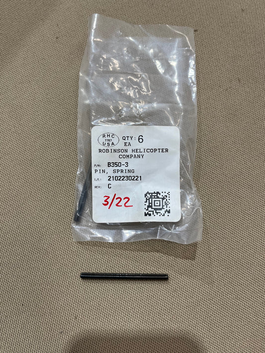 B350-3 SPRING PIN