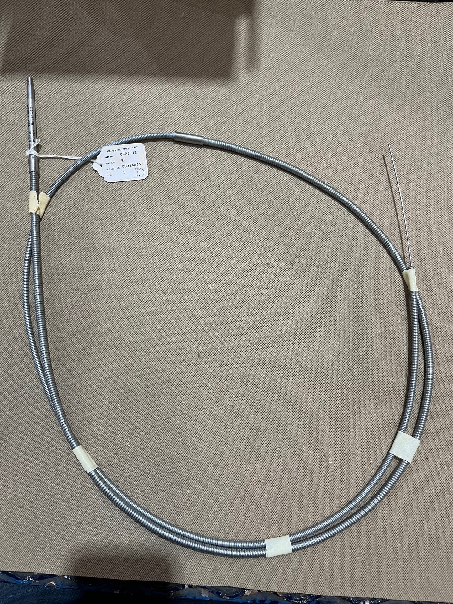 C522-11 CONTROL CABLE, GOVERNOR