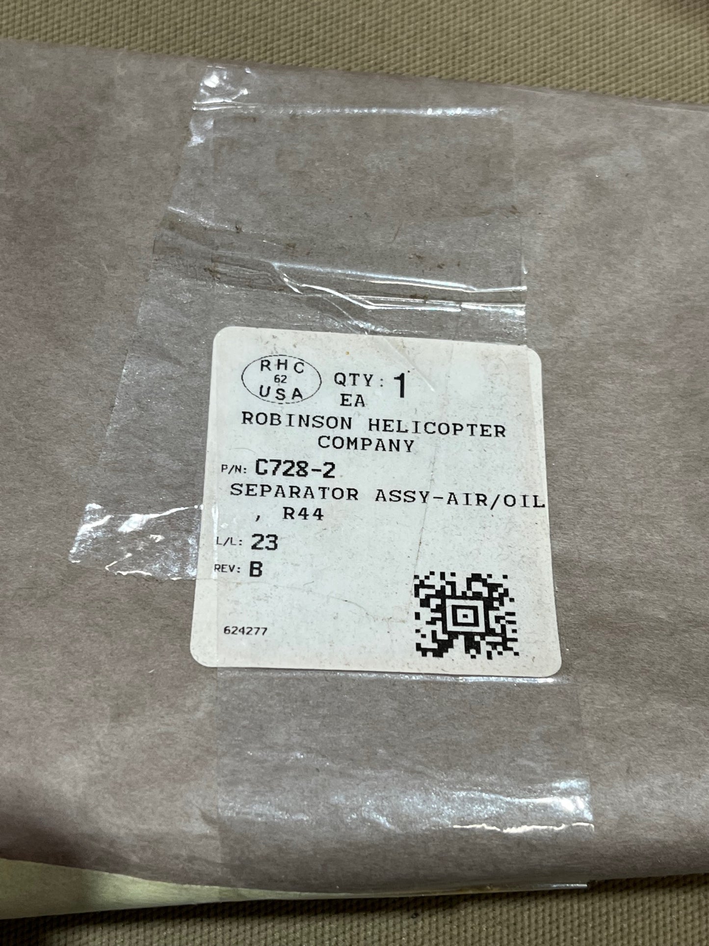 C728-2 AIR/OIL SEPARATOR ASSY