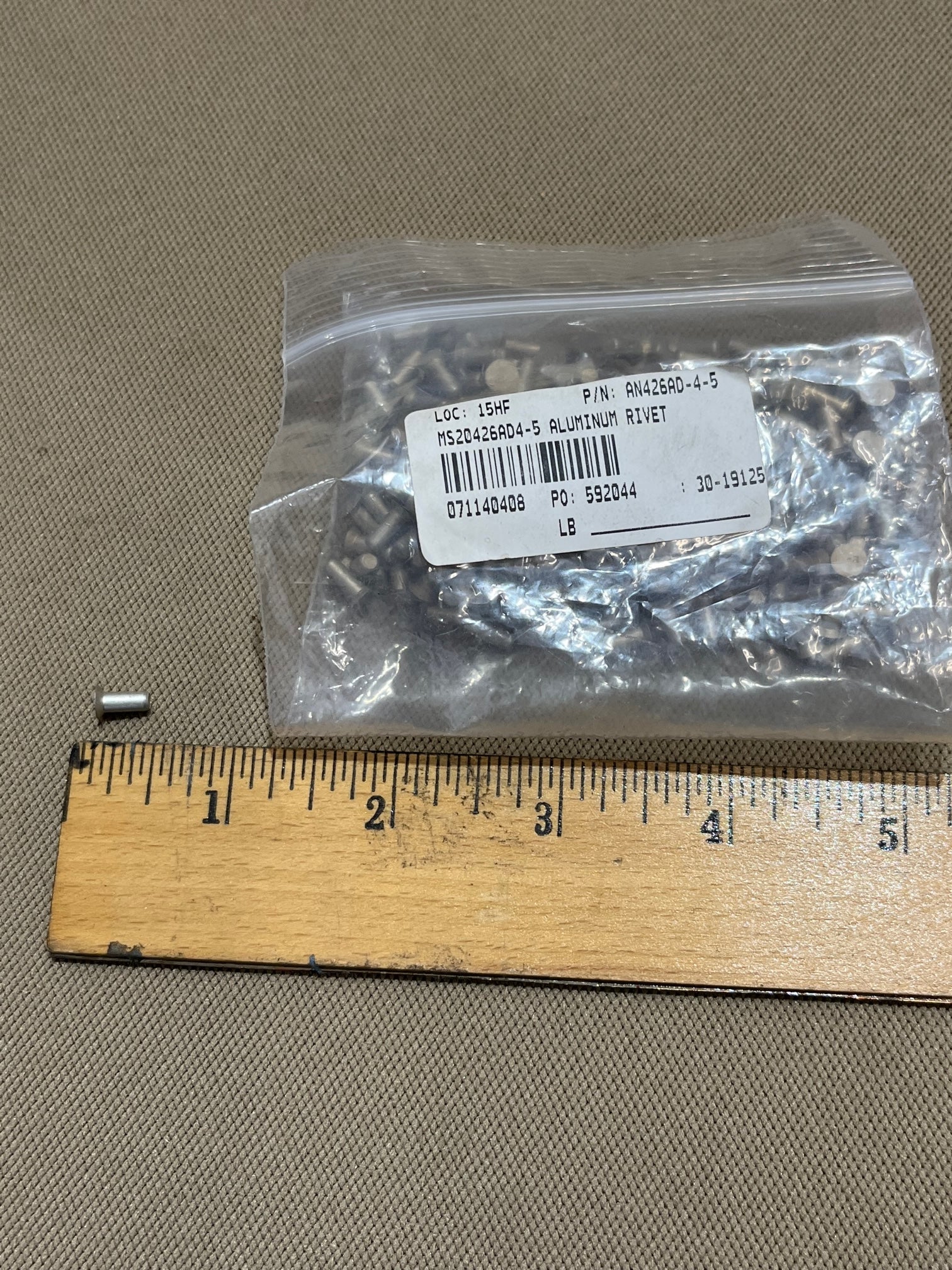 MS20426AD4-5 RIVET – Prestige Robinson Helicopter Parts