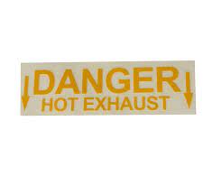 A654-24 DECAL "DANGER EXHAUST"